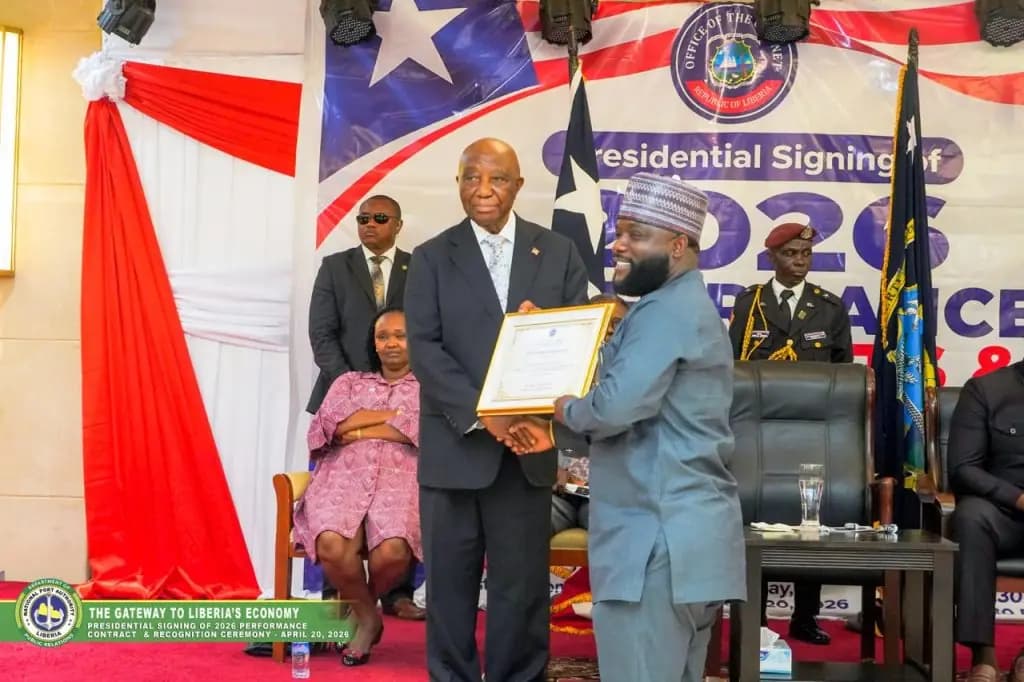 President Boakai recognizes NPA’s 2025 PMCS performance
